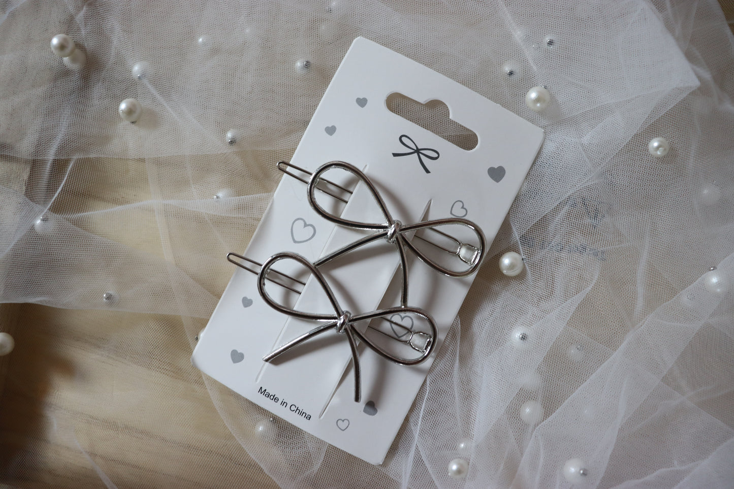 Bow Hair Clips