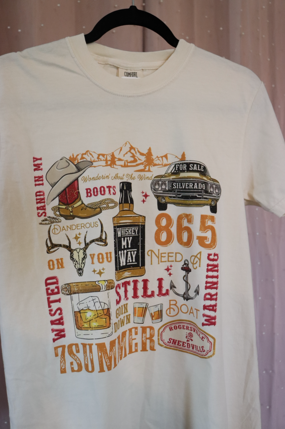 Morgan Wallen Themed Graphic Tee