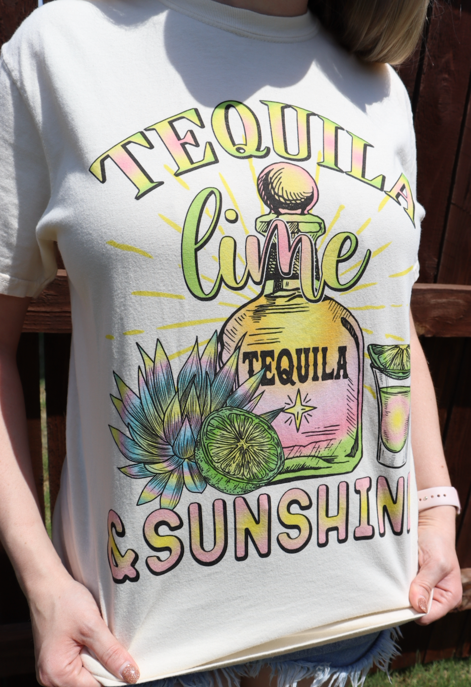 Tequila Lime & Sunshine Graphic Tee