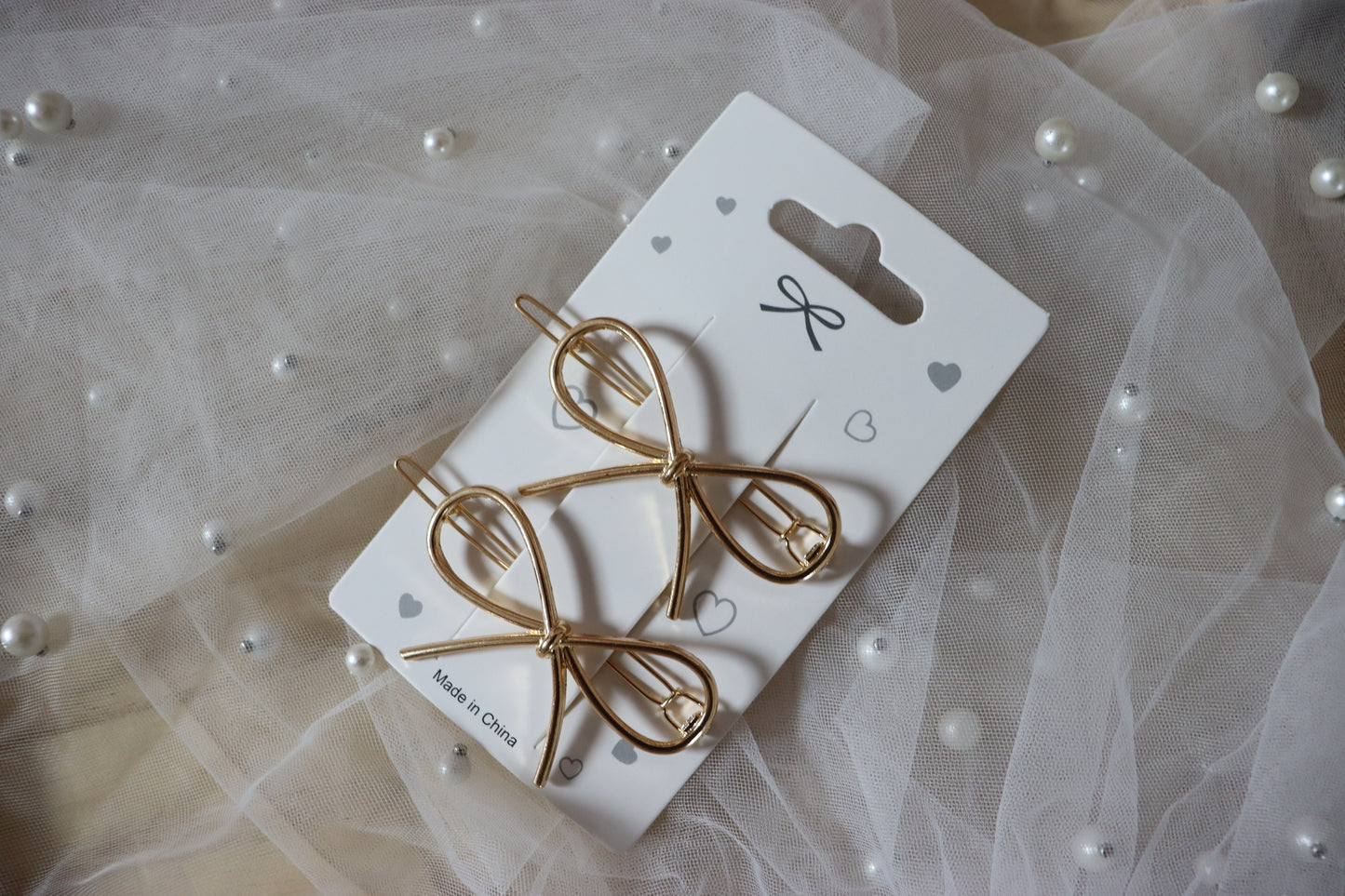 Bow Hair Clips