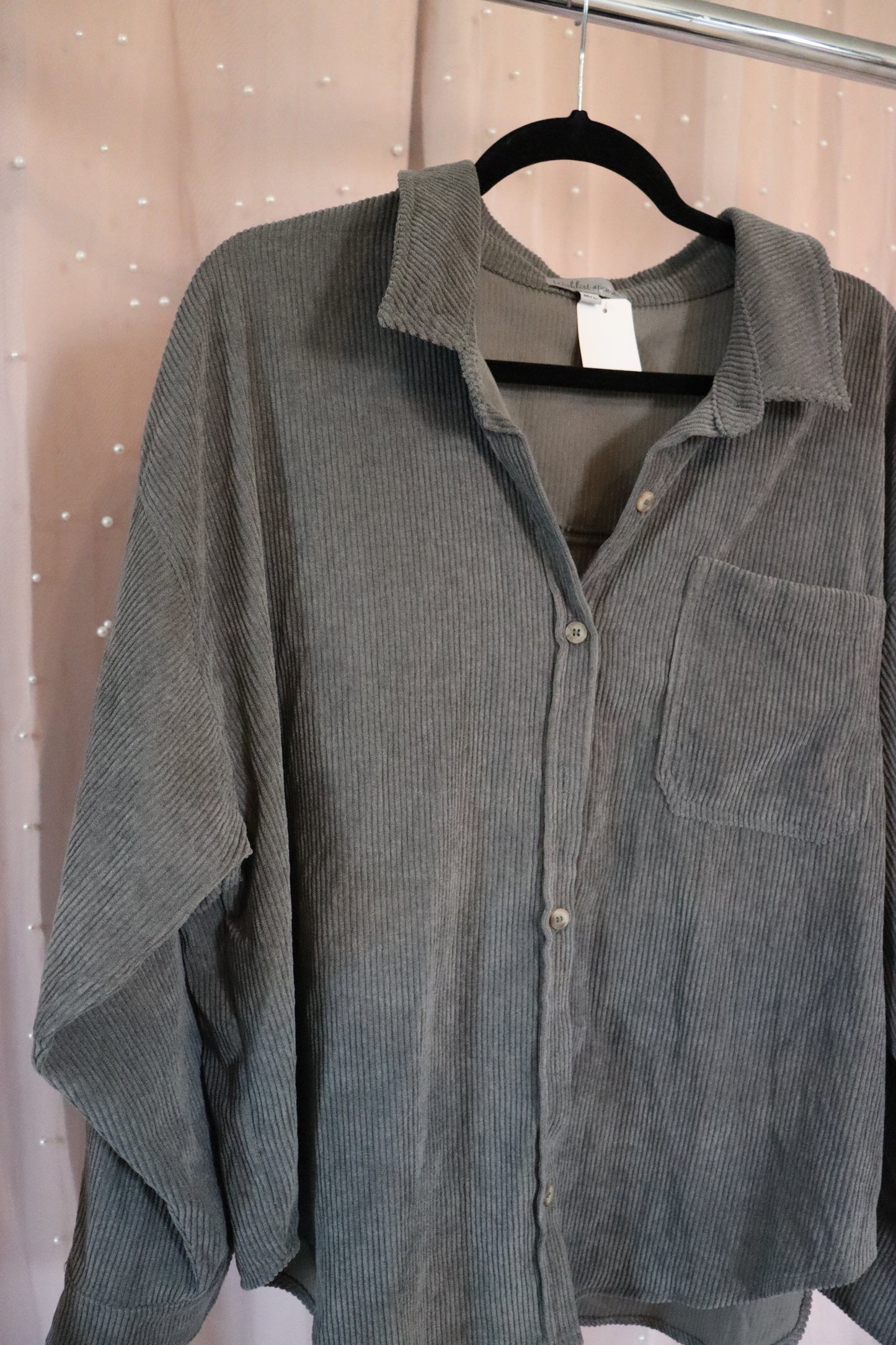 Grey Corduroy Jacket