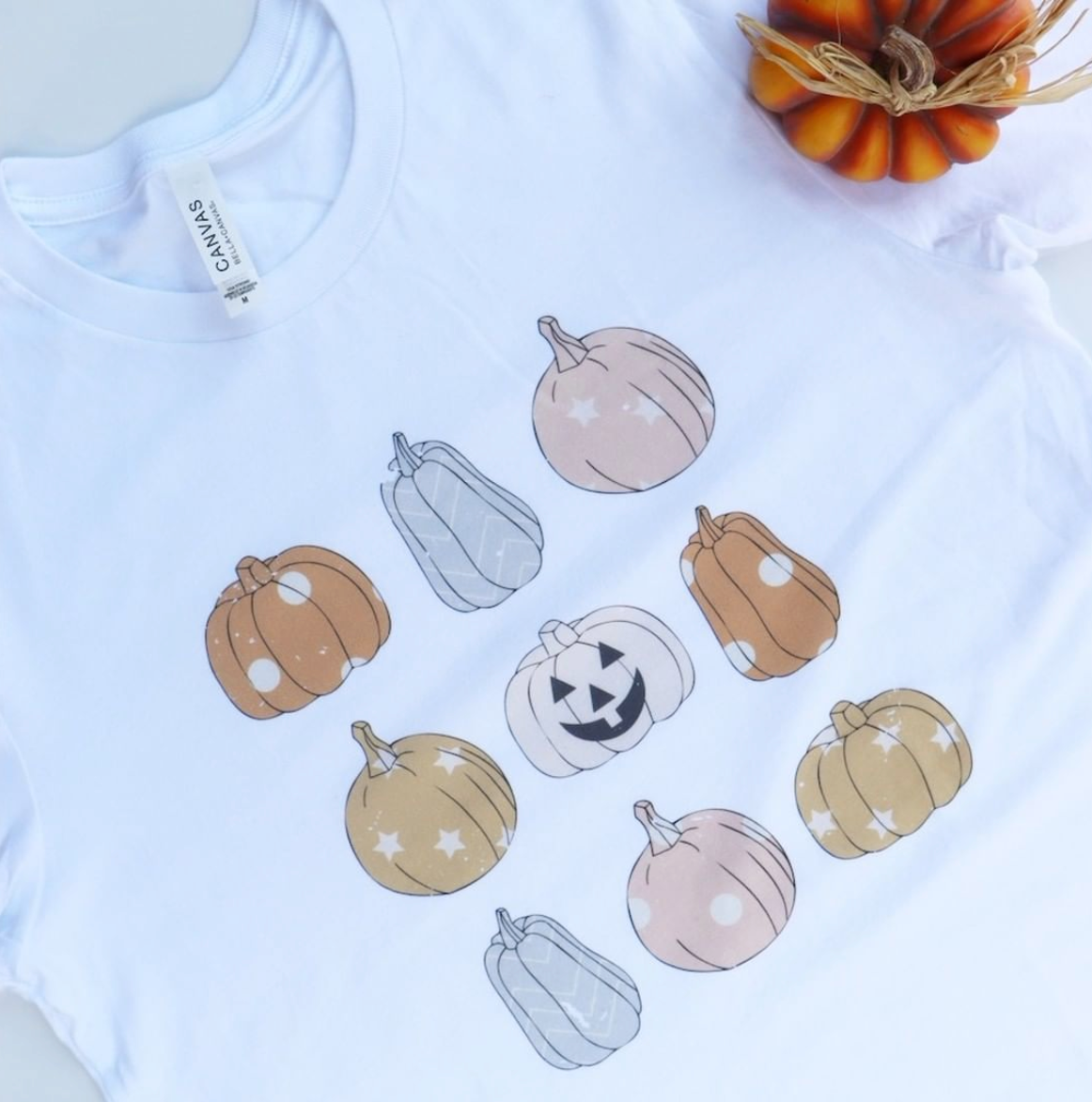 Pumpkin Collage Shirt